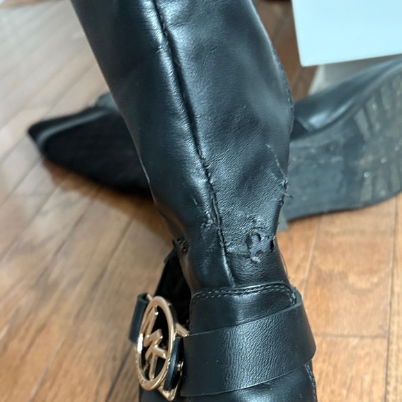 Michael Kors Quilted Knee-High Boots - Picture 5 of 7